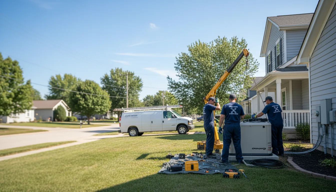 Generator Installation in Exline, IA near me